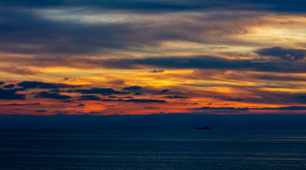 istock Sunset at the Del Mar beach 1351195831
