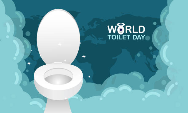 illustrations, cliparts, dessins animés et icônes de journée mondiale des toilettes - calendrier de lavent