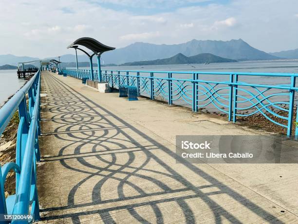 Pier Stock Photo - Download Image Now - Asia, Beauty In Nature, Blue
