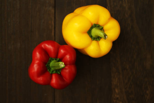 istock Paprika placed on a wooden table 1351208713