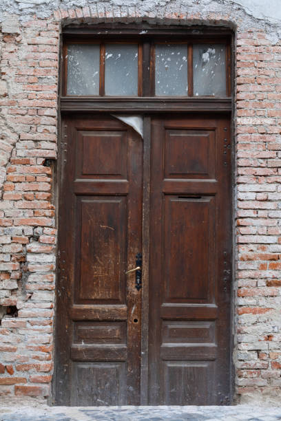 istock Entrance doors 1351214137