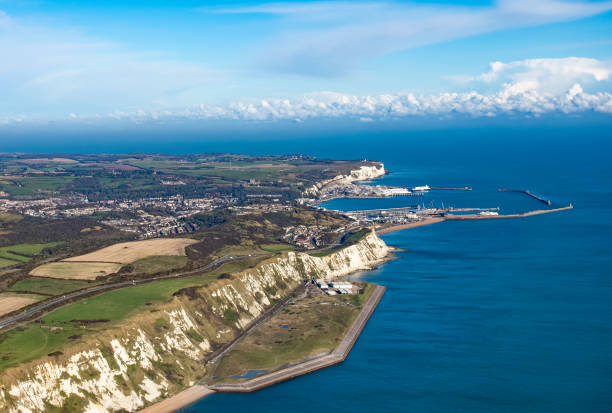 istock White cliffs of Dover and Dover harbour 1351218651