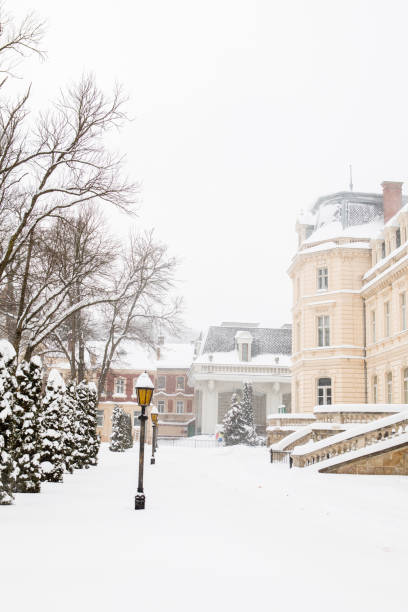 istock lviv city snow covered streets 1351219287