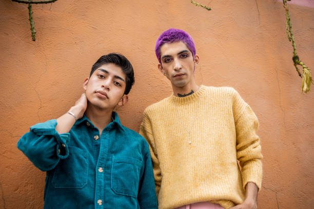 istock Low angle photo of two young men 1351219355
