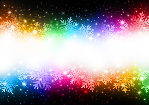 Snowflake background for Christmas and New Year, etc.