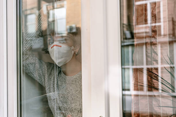 istock Self-isolation and illness during a pandemic 1351227640