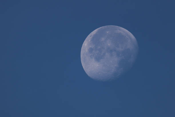 istock Gibbous moon - Gibbous moon. 1351232881