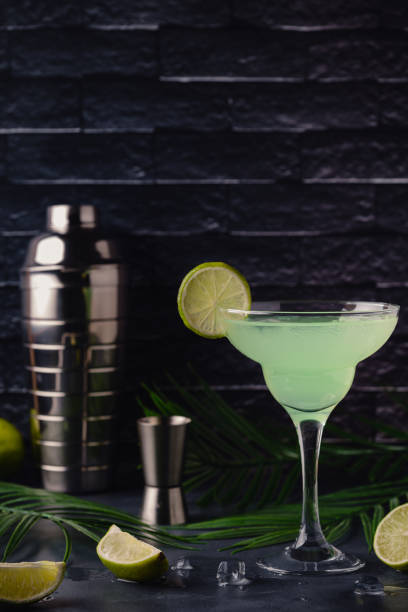 istock Classic Lime Daiquiri Cocktail with a Garnish 1351239490