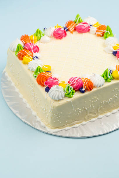 istock Birthday cake for child in studio 1351249905