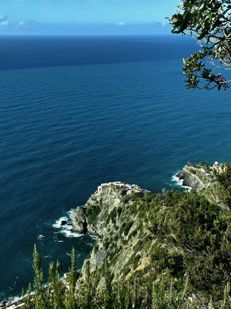 istock Corniglia view from hiking trail, Cinque Terre, Italy 1351251508