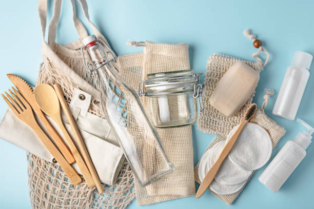 istock Zero waste, sustainable and eco-friendly lifestyle. 1351262447