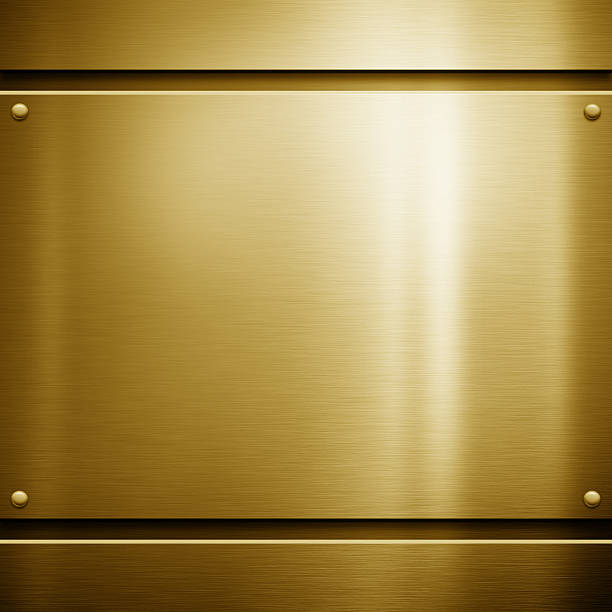 istock Image of gold, shiny, metal background 135127665