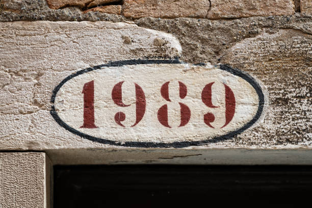 istock Number 1989 on an old house 1351278510