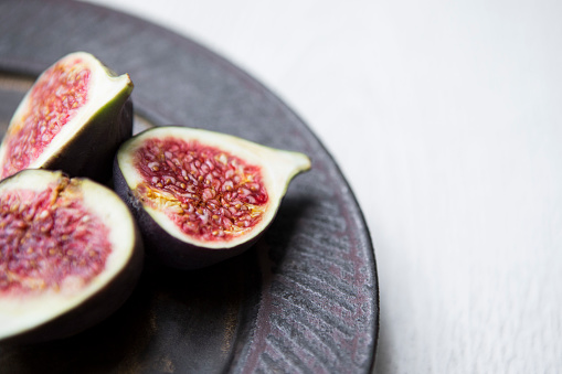Figs simply presented on a smart plate