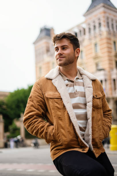 istock Man resting on city square 1351291226