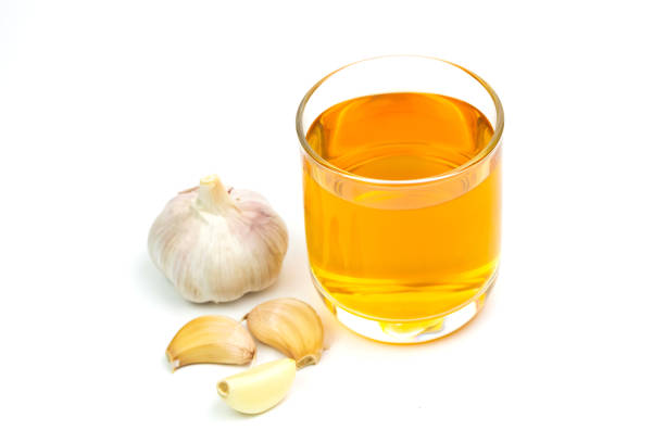 Olive oil and garlic
