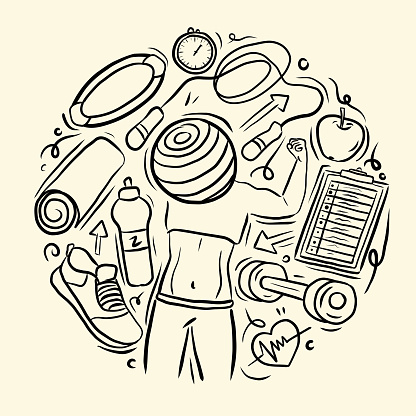 Dibujos Animados DE Comida Sabrosa Dibujado A Mano, Muy Bien Para SU Diseño Vector Dibujos Animados DE Comida Sabrosa Dibujado A Mano, Muy Bien Para SU Diseño Vector