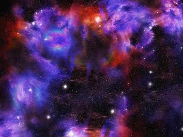 istock Beautiful cosmic nebulae. Gas in space. 1351317494