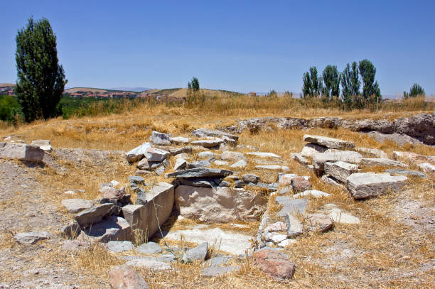 Ancient Ruins And Broken Pieces From Apollon Smintheus, Turkey