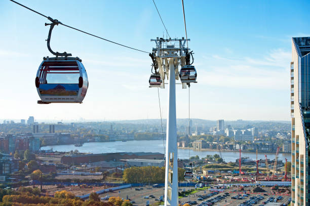 110+ Emirates Air Line Cable Car Photos Stock Photos, Pictures ...