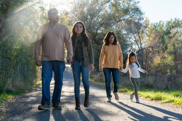 istock A Nature Walk with the Grandkids 1351326905