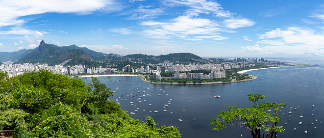 A panorama image of Rio de Janeiro