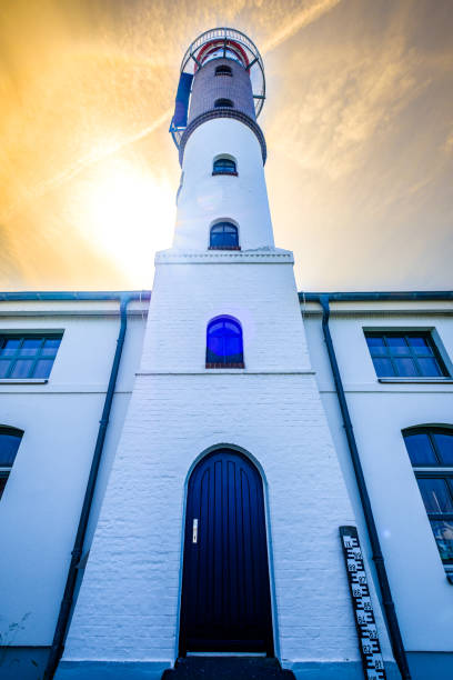 The lighthouse in Warnemunde, Germany