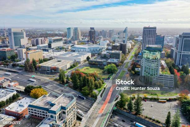 Capital Sacramento Stock Photo - Download Image Now - Sacramento, Urban Skyline, Business