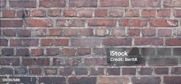 Copy Brick Building Textured Background Empty Copy Space For Text Brick Wall Structure ...