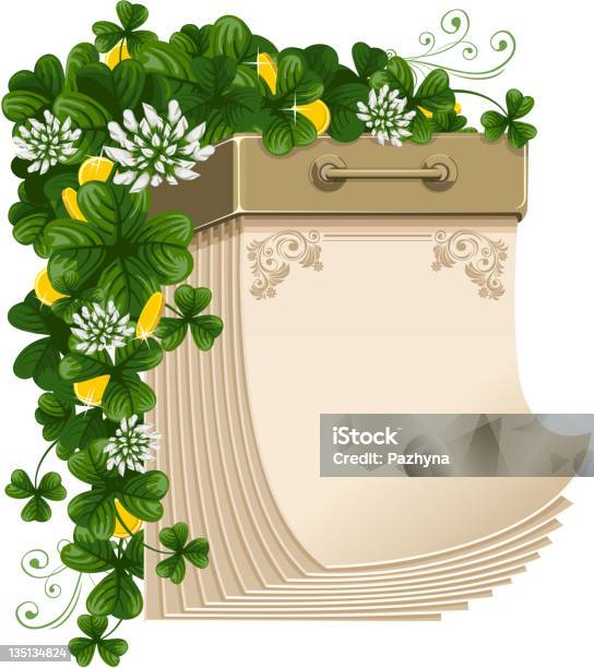 Tearoff Calendar Stock Illustration - Download Image Now - Annual Event, Blank, Calendar