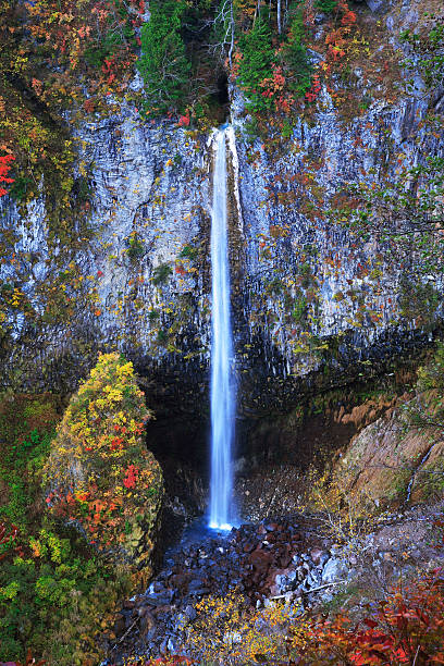 istock The waterfall of autumn 135135745