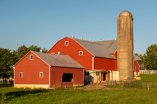 Farmhouse in Lancaster, Pennsylvania, USA