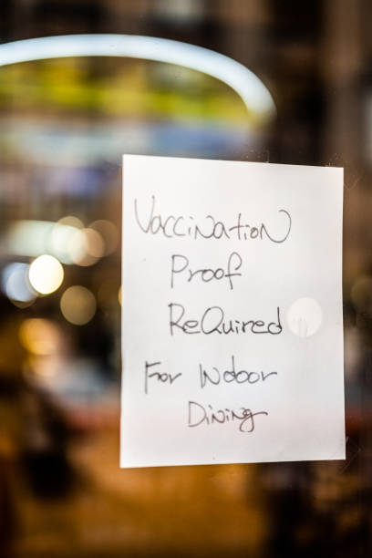 istock COVID-19 safety notices in New York 1351359663