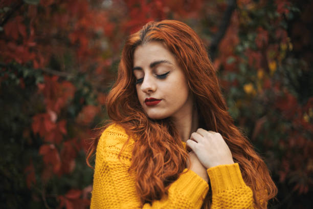 istock Beautiful woman outdoors 1351367378