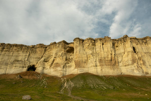 istock Panorama of the steppe landscape. 1351368005