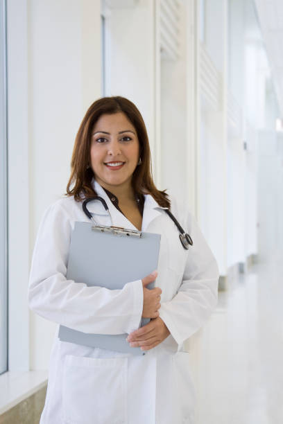 istock Beautiful Hispanic Doctor 135138209