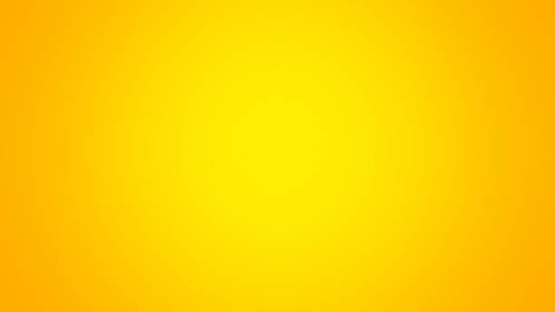 istock Abstract yellow background with vignette, 3d illustration. Empty space. Art 1351394537