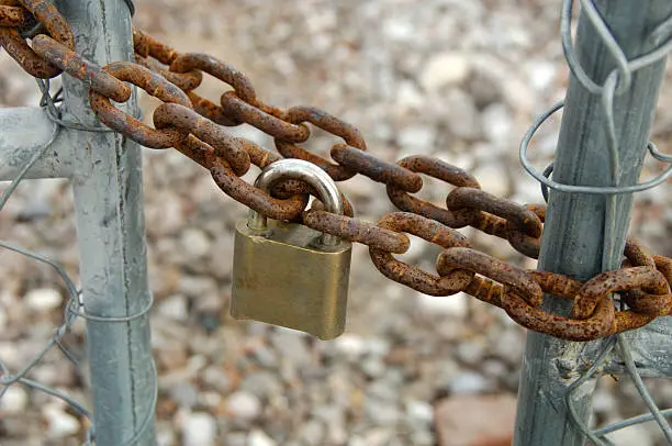 Photo of Chain and lock