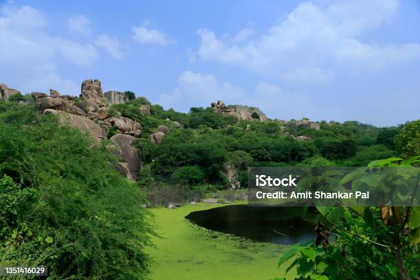 Rocky Landscape Stock Photo - Download Image Now - Color Image, Horizontal, Hyderabad - India
