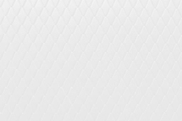 istock Texture of a white leather background. 1351423707