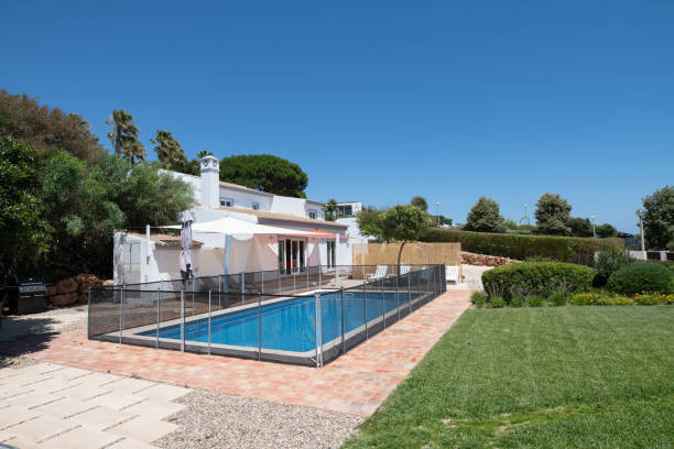 istock Exterior of luxury villa 1351430635