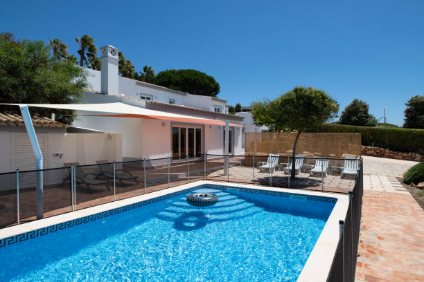 istock Exterior of luxury villa 1351430636