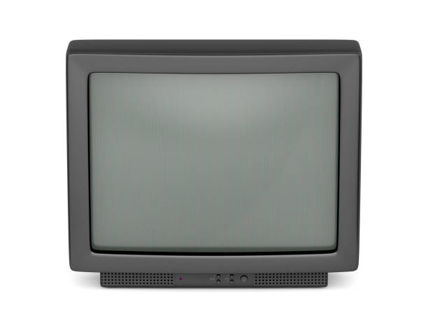istock CRT TV on white background 1351434093