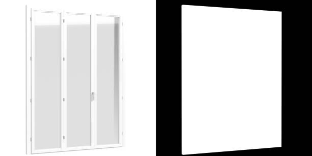 istock Triple French window 1351441571