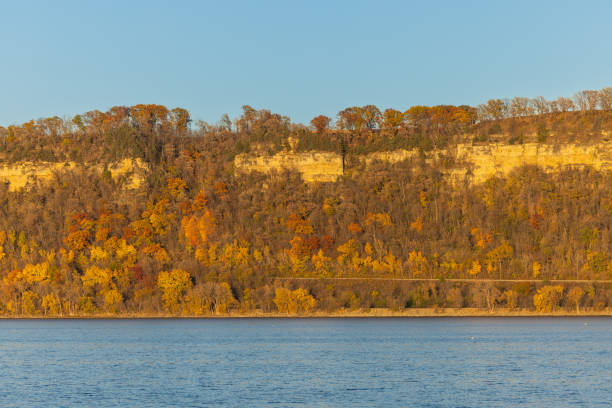 Mississippi River In Autumn