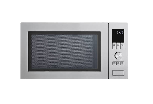 microwave oven(clipping path) stock photo