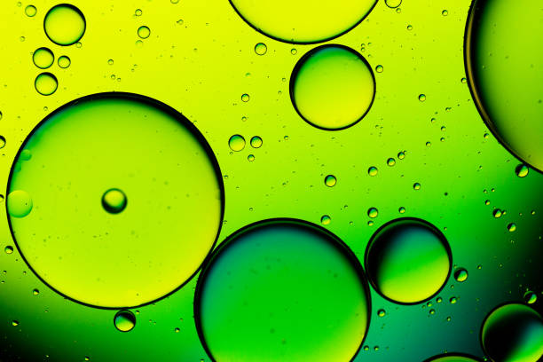 istock Macro oil and water multi colored abstract background 1351466499