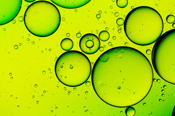 istock Macro oil and water multi colored abstract background 1351468773