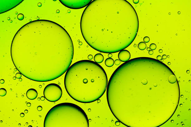 istock Macro oil and water multi colored abstract background 1351468856