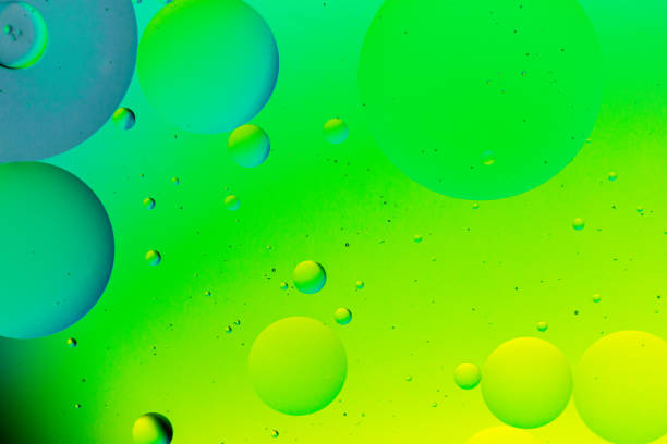 istock Macro oil and water multi colored abstract background 1351469302